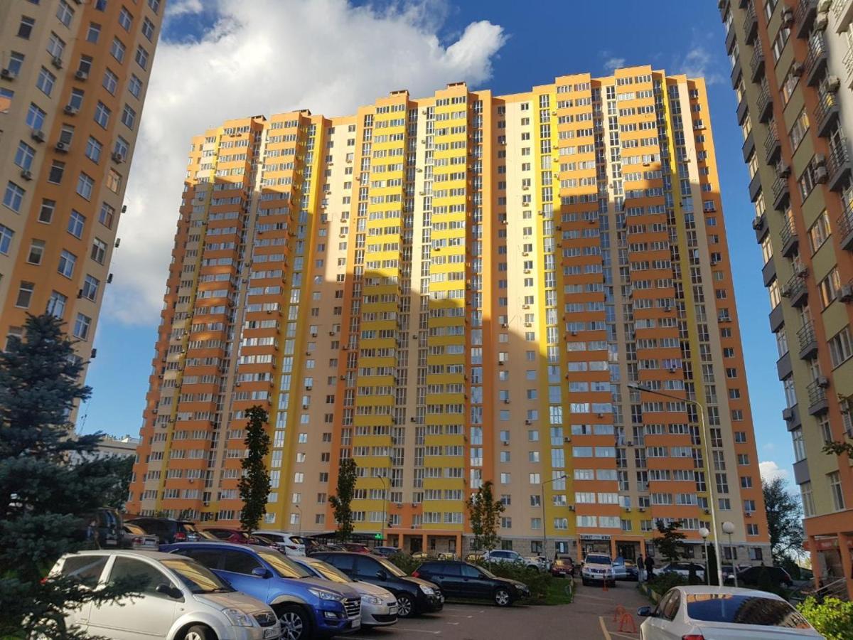 Стильная И Уютная Квартира В Новом Доме На Оболони Kyjev Exteriér fotografie
